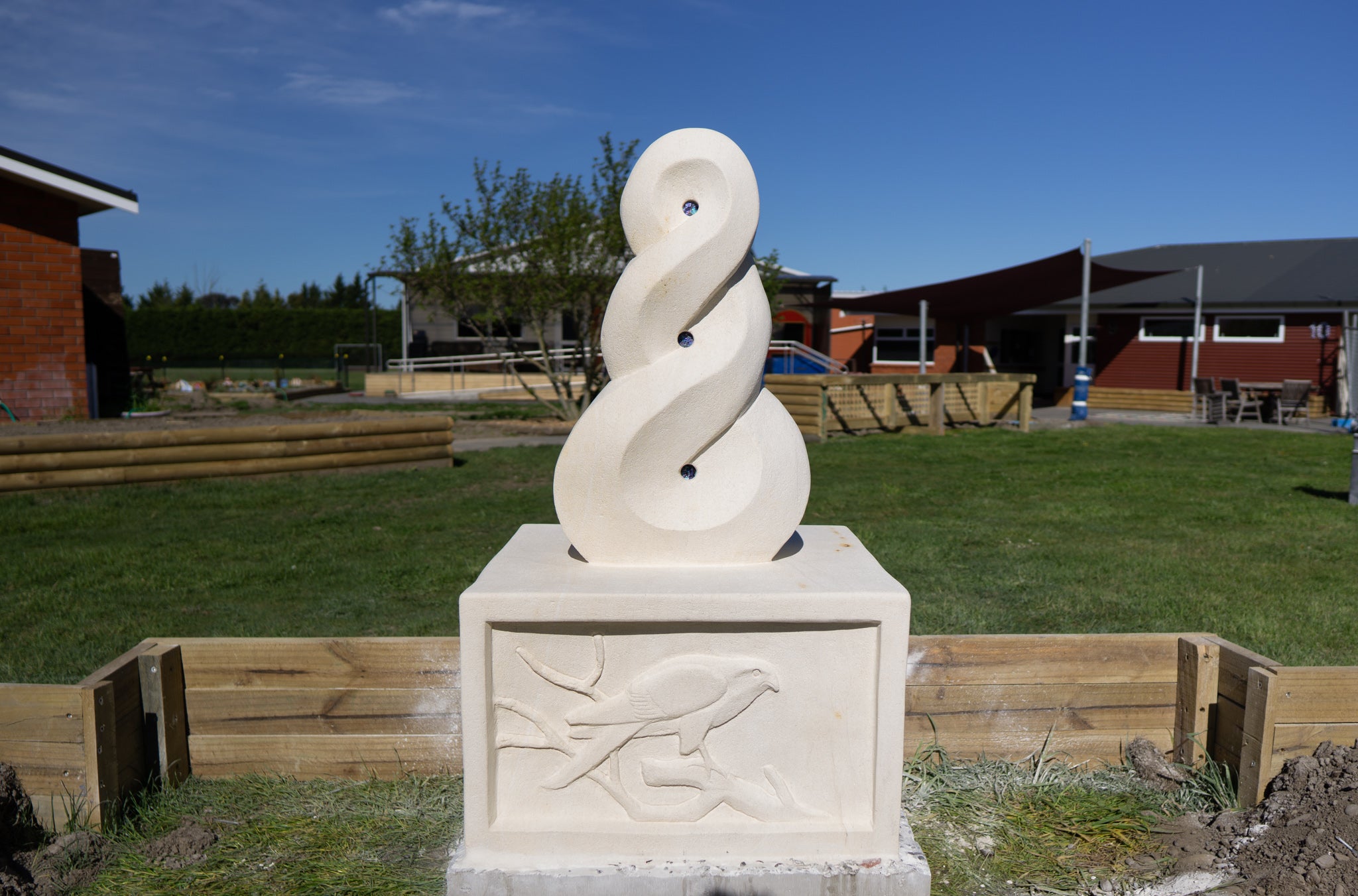 Swannanoa School 150th Anniversary Sculpture