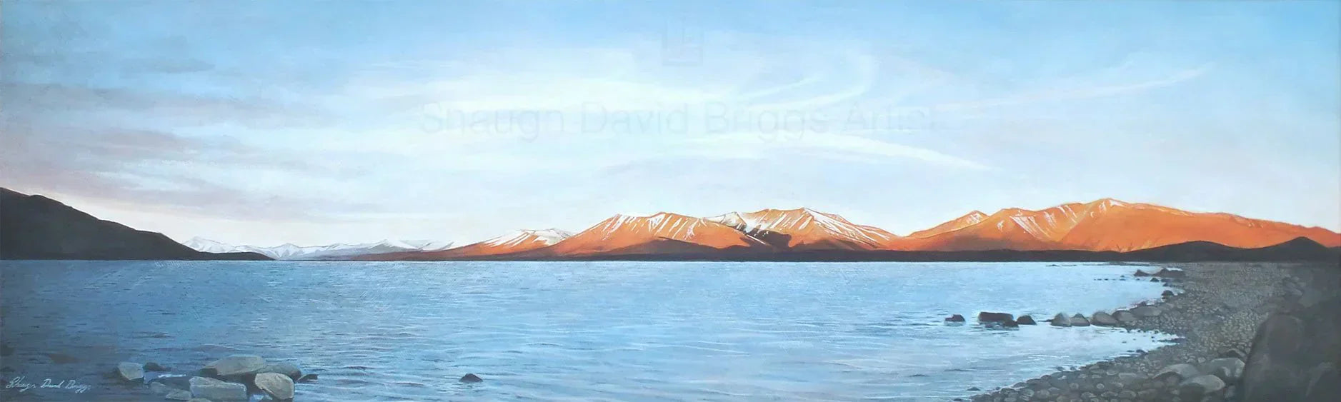 Last Ray of Light Over Tekapo — Shaugn David Briggs